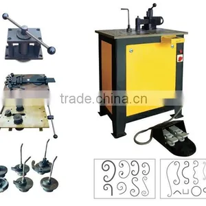 EL-DW16D Medium Frequency Wrought Iron Scroll Making Machine thumbnail-1