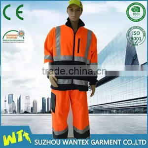 Latest Design Coat Pant Mens Suit Reflective Safety Work Trousers thumbnail-1