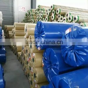 100%Waterproof UV Protection 610g/18oz PVC Tarps /Fire Retardant PVC Coated Fabric in Roll thumbnail-1
