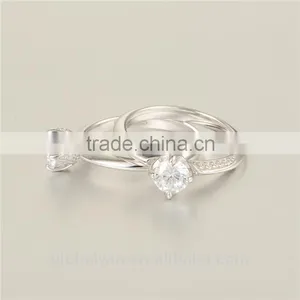 925 Latest Simple Design Ladies Coustume Jewelry Italian Silver Rings thumbnail-3