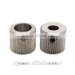Makerbot MK7 MK8 Extruder Driver Feeder Gear ,Inner Hole 5mm/8mm, 40Teeth 40 Teeth thumbnail-1