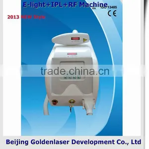 Freckle Removal 2013 Hot Selling Multi-Functional Salon Beauty Equipment E-light+IPL+RF Machine Facial Streamer thumbnail-1