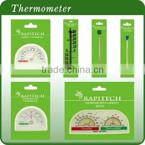 Gardening Indoor Outdoor Plastic Wooden Metal Deorative Thermometer Wall Thermometer thumbnail-3