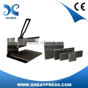 Manual Digital Heat Pres Transfer Sublimation Tshirt Transfer Printing Hot Stamping Machine thumbnail-1