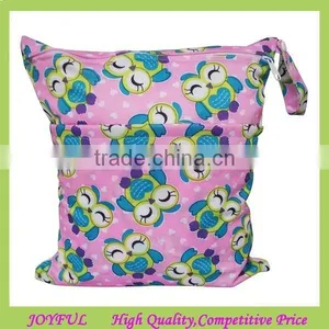 New Arrival Zippered Waterproof Wet Diaper Bag thumbnail-2