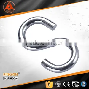 Hot Selling Zinc Plated S-shaped Hook/ Stainless Steel Carabiner Snap Hook thumbnail-1