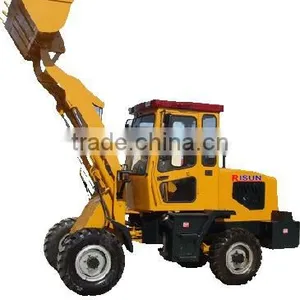 Small Wheel Loader ZL10 Single Cylinder Engine Compact Structure Farm & Construction Usage Lowest Price thumbnail-1