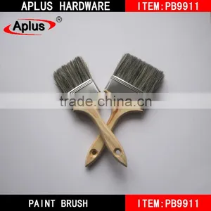 Wholesale Wall Bristle Paint Brush With Wooden Handle thumbnail-1