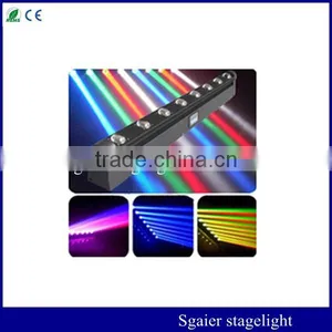Full Color Eight Eyes Light 8pcs 10W Eyes LED Rotary Head Light Stage Light Lamp thumbnail-1