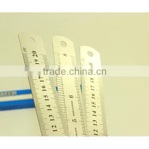 Top Quality Shool and Office Stationary Stainless Steel 20cm Ruler thumbnail-3