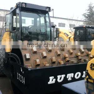 14 Ton Single Drum Vibrator Lutong LT214 New Road Roller Price thumbnail-1