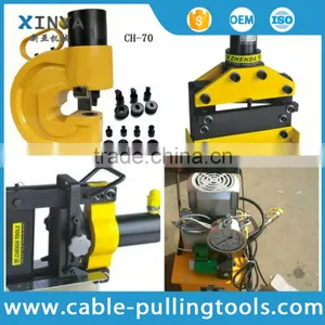 CH-60 Manual Hydraulic Puncher Hole Tool Steel Hole Punching Machine thumbnail-1