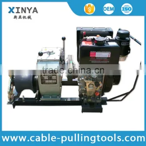 Diesel Wire Rope Winch for Hoisting Cargo or Cable Pulling thumbnail-5