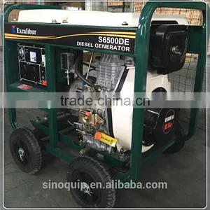 5.5kva Portable Air Cooled Open-Frame Diesel Generator Price thumbnail-4