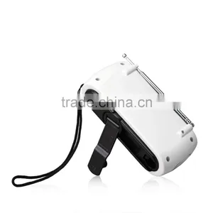Portable Emergency Radio Solar Powered Dab Radio Powerful Flashlight Pocket Charger thumbnail-3