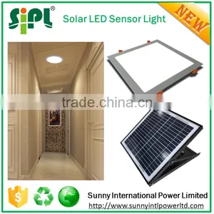 Daily & Emergency Use Solar Light 30 Watt Solar Panel With Battery Powered Indoor Radar Motion Sensor Led Ceiling Light thumbnail-1
