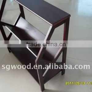 Wooden BOOK SHELF/magazine Holder Book Shelf for Wholesale in China Factory thumbnail-5