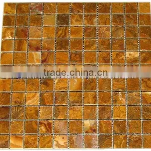 Amazing New Style BROWN GOLDEN ONYX MOSAIC TILES COLLECTIONS thumbnail-6