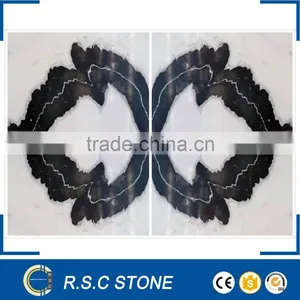 Natural Panda White Marble Polished Slabs thumbnail-1