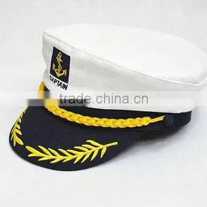 Promotional Red Captain Hats In YiWu thumbnail-5