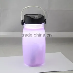 5 in 1 Silicon Camping Lamp Silicone Folding Cups LED Kettle thumbnail-4