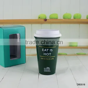 New Ideas Wholesale Chaozhou Factory Porcelain Novelty Tumbler Ceramic Coffee Cup thumbnail-1