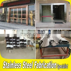 Custom Made Interior Decorative Metal Door Frame For Glass Door thumbnail-1