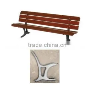 Outdoor Cast Iron Wooden Benches Legs thumbnail-1