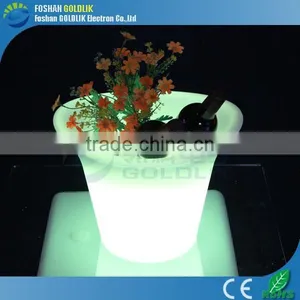 16 Color Changing Rechargeable Bar LED Ice Bucket for Bar Hotel Home thumbnail-1