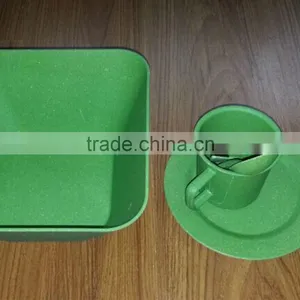 Disposable High Quality Bamboo Fiber Dinnerware Sets thumbnail-3