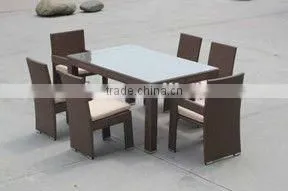 Original Outdoor Fashionable Rattan Dining Set thumbnail-1