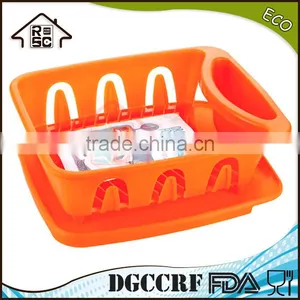 NBRSC Dish Drainer Rack Utensil Cutlery Plate Holder Kitchen Sink Draining thumbnail-1