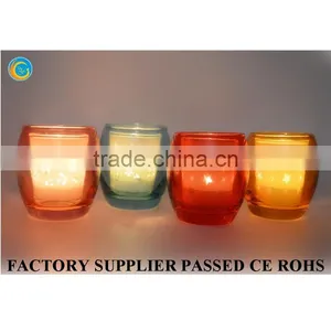 Double Egg Cup Glass Candle Holder for Wax thumbnail-5