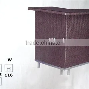 Vintage Rattan Bar Counter Match With High Chair Bar Stool thumbnail-2