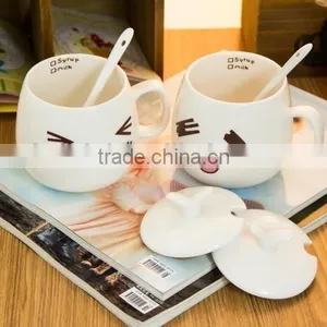 Bulk Creative Cute Smily Face Promotional Ceramic Mug, Facial Expression Mug thumbnail-6