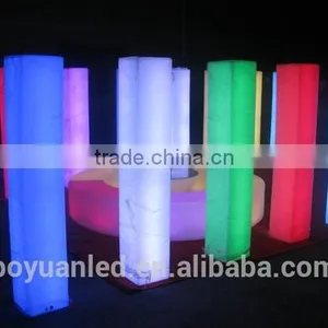 Led Illuminated Lighting Column Stand Furniture thumbnail-5