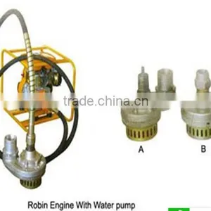 Centrifugal and Flexible Shaft Water Pump on Concrete Construction thumbnail-3