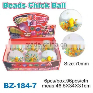TPU Beads Bouncing Ball With Chicken thumbnail-1