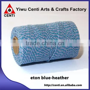 Classical Sky and Heather Coloured Original Cotton Bakers Twine Double Colour Bakers Twine thumbnail-1