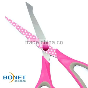 SST0050-5P/6P,SST0051-7P,SST0052-8P Round Dot Pattern Office Selling Scissors thumbnail-2