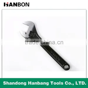 Black Finish Adjustable Wrench and Spanner thumbnail-2