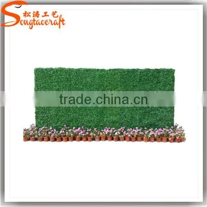 Landscaping Grass Artificial Grass Wall Vertical Green Wall Grass Fence Artificial Grass for Garden thumbnail-4