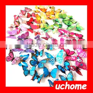 UCHOME Adhesive 3d Butterfly Tattoo Sticker Dome Stickers Custom 3d Dome Sticker Made In China thumbnail-4