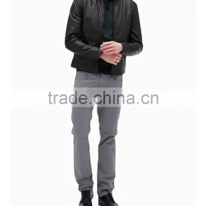 Classic Leather Moto Jacket thumbnail-4