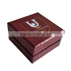 Hot Selling Custom Cardboard Velvet Jewelry Packaging Ring Box thumbnail-3