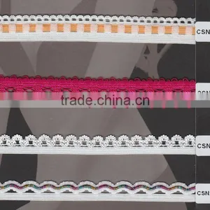 Knitted Elastic Webbing,Elastic Webbing,knitted Lace thumbnail-1