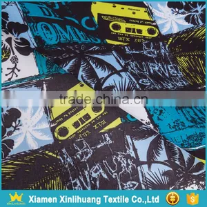 2017 Hot Selling Digital Printing 100% Polyester Twill Peach Skin Fabric thumbnail-4