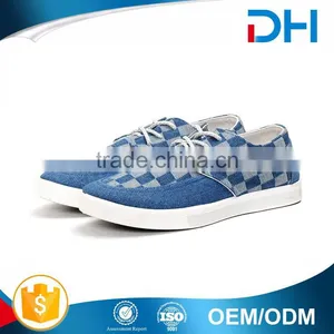 Popular Style White Canvas Shoes Men Causal Sneakers China Wholesaler thumbnail-1