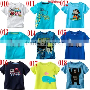 2014 New Arrival Boys and Girls Cartoon Summer T-shirts thumbnail-1
