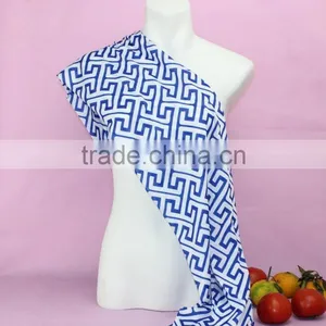 Scarf Wholesale Price Women Winter Scarf Greek Key Petti Scarf Fashion Design thumbnail-4